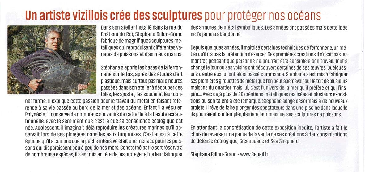 Portrait de l'artiste